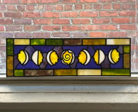 Image 2 of Stained glass deviled egg phase panel no. 6 (2nds)