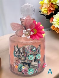 Image 2 of Sugar Skulls Decor Bottles