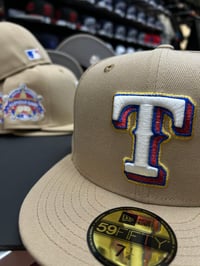 Image 1 of New Era 59Fifty Texas Rangers @capghoul