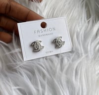 Image 1 of CC Studs Earrings