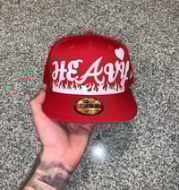 HEAVY HEART ATL CUSTOM FITTED CAP