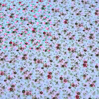 Image 2 of Made to Order - 'Vivienne' Romantic Red & Pink Roses Vintage Style Floral Eiderdown