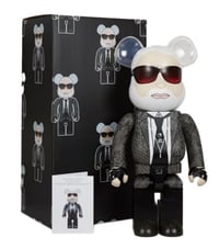 Image 1 of Bearbrick Karl Lagerfeld 