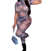 Image 5 of See Through Stretch Jumpsuit (Purchase on CLSY Online Website) party club