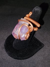 Image 2 of Adjustable Aemthyst Ring #3 Bahia, Brazil