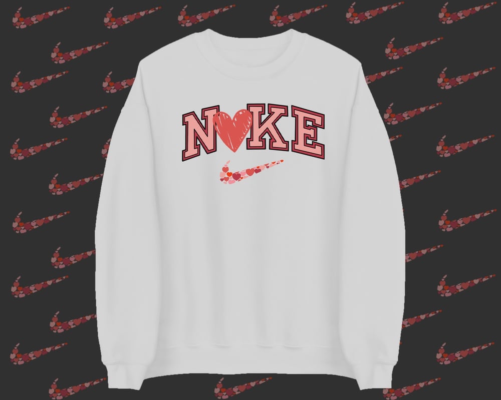 Image of Pink Valentine SW00SH Crewneck Sweater