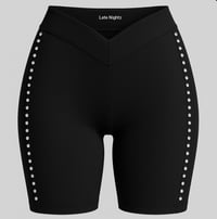 Image 1 of Luxe Studded Shorts