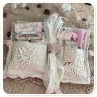 Image 2 of vintage french style slow stitch sewing kit - Medium size