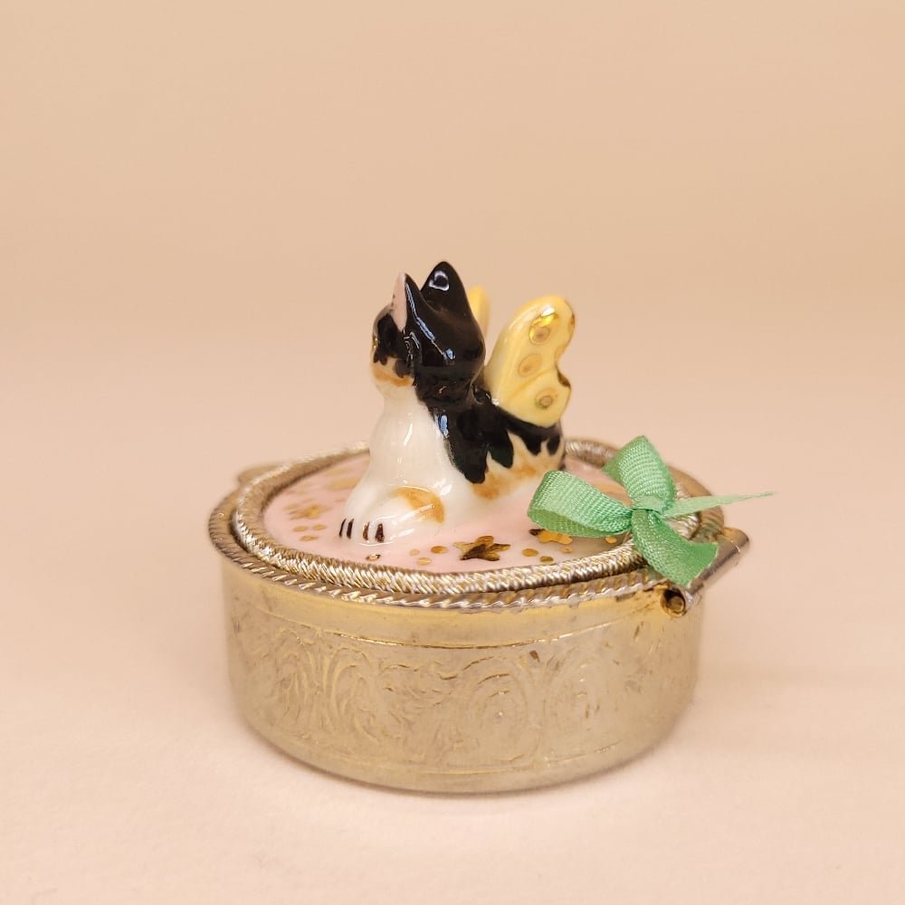 Image of Calico Fairy Miniature Trinket Box