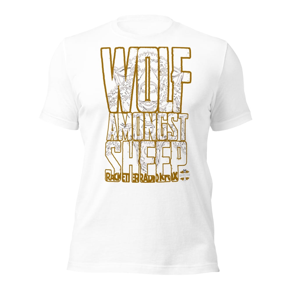 RBA Wolf Amongst Sheep Unisex T-shirt Gold
