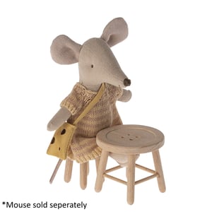 Image of Maileg Table and Stool Set Mouse