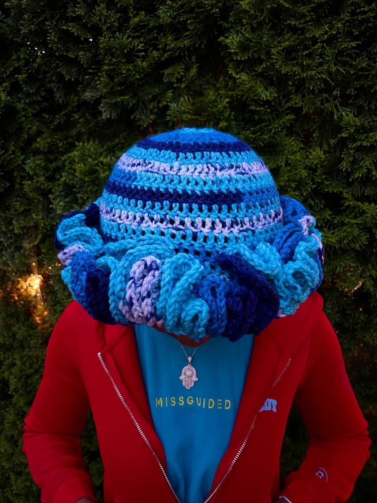 Image of Blue for You Ruffle Hat 💙