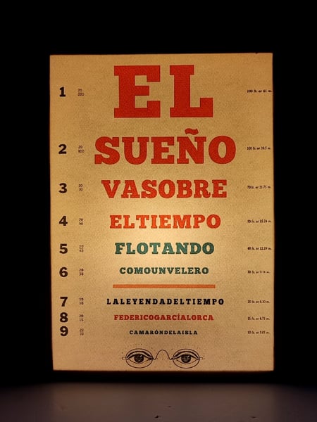 Image of Agudeza visual. Camarón de la isla.