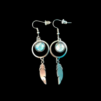 Image 3 of Anchor's Away Pendant & Earring Set