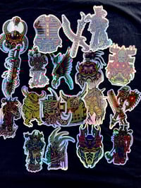 Image 1 of heretic sticker set 
