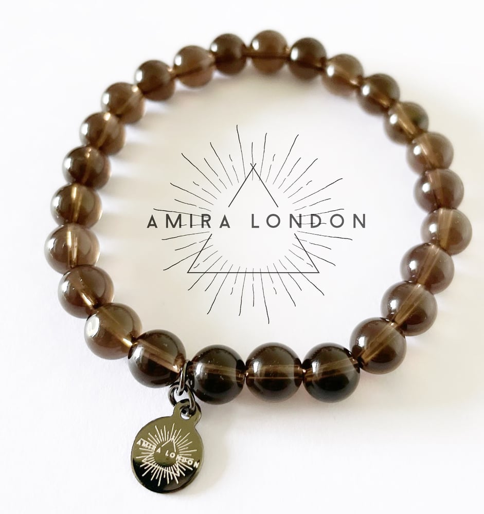 Image of Smoky Quartz Amira London bracelet 
