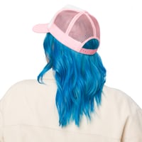 Image 2 of Pink Foam Trucker Cap