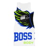 BossFitted White Neon Green and Blue Sublimation Cut & Sew Dress