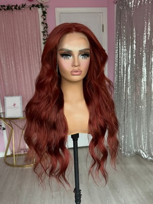 Image of human hair auburn (ready to ship) 