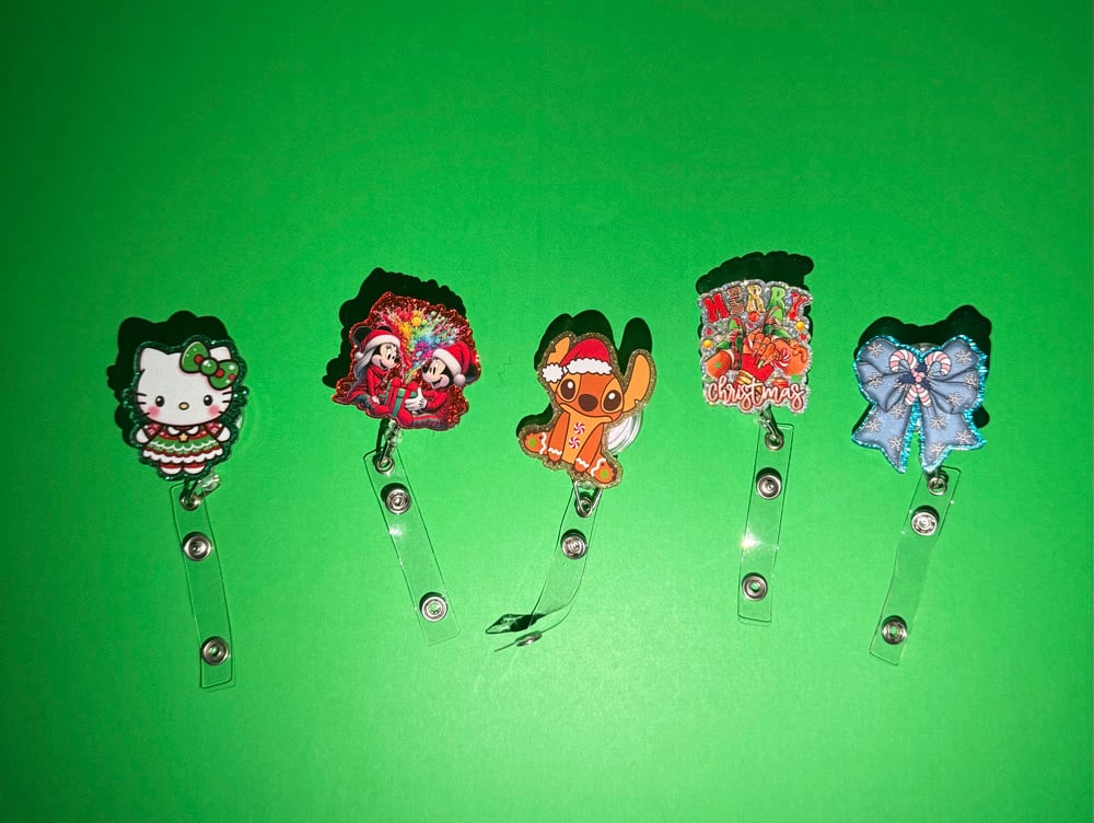 Image of Winter & Christmas Badge Reels