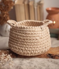 Image 1 of Crochet Storage Basket