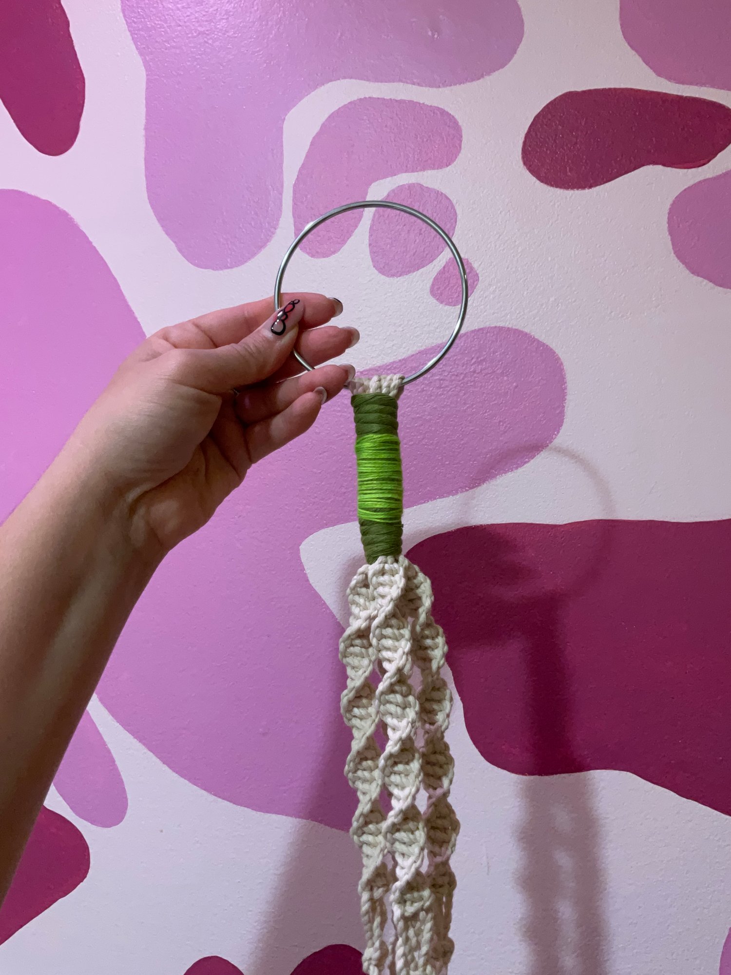 Image of Custom Macrame Plant Hanger