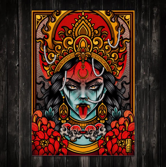 Image of Kali goddess