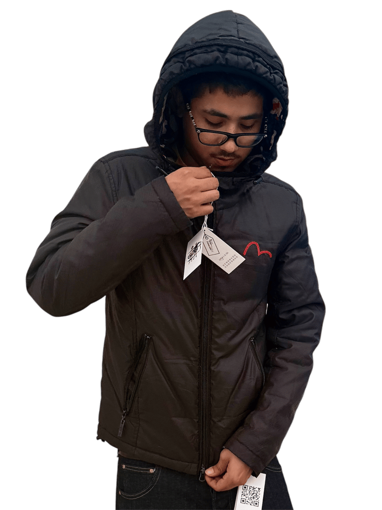Image of 2000s Evisu Light Puffer Jacket
