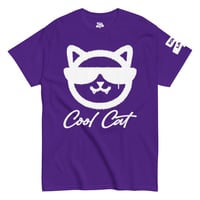 Image 3 of White Cool Cat T-Shirt