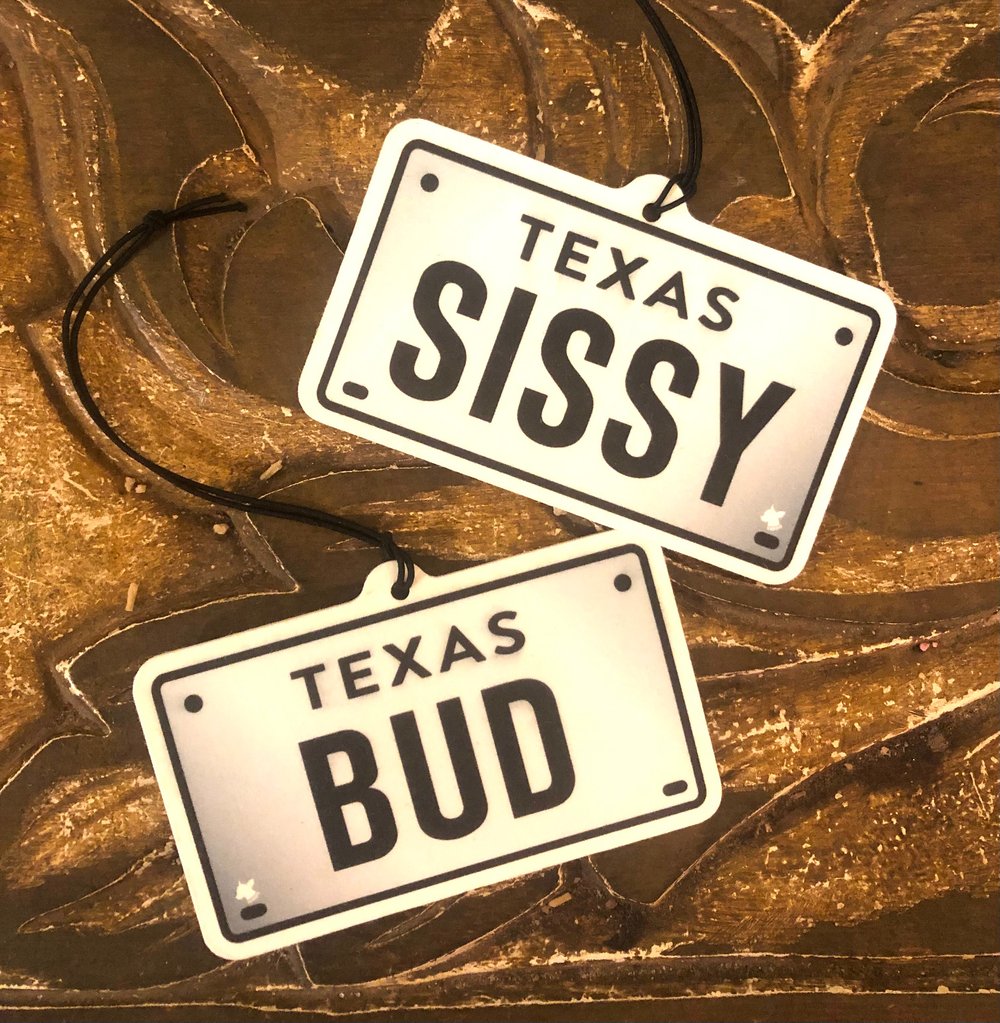 Bud & Sissy Air Freshie