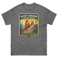 Image 5 of Rusty Anchor Lobster Shack T-Shirt | Coastal Seafood Vintage Tee