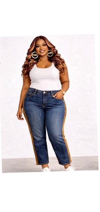 Image 1 of New size 14 Charters Club Suede Side Jeans #136*2.0