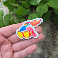 Image 1 of Hot dog summer sticker