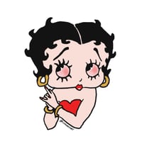 Image 1 of Blazed Betty Boop Sticker