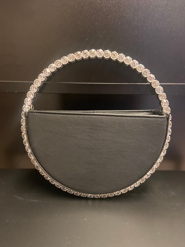 Image of Round stone purse