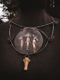 Image 3 of Triple Goddess Necklace