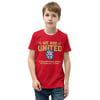 Warriors - Cup Winners 2024 - Youth Short Sleeve T-Shirt Red