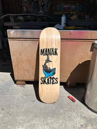 Image 1 of 8.5" Symmetrical Twin Tail Full Shape Popsicle - LandShark