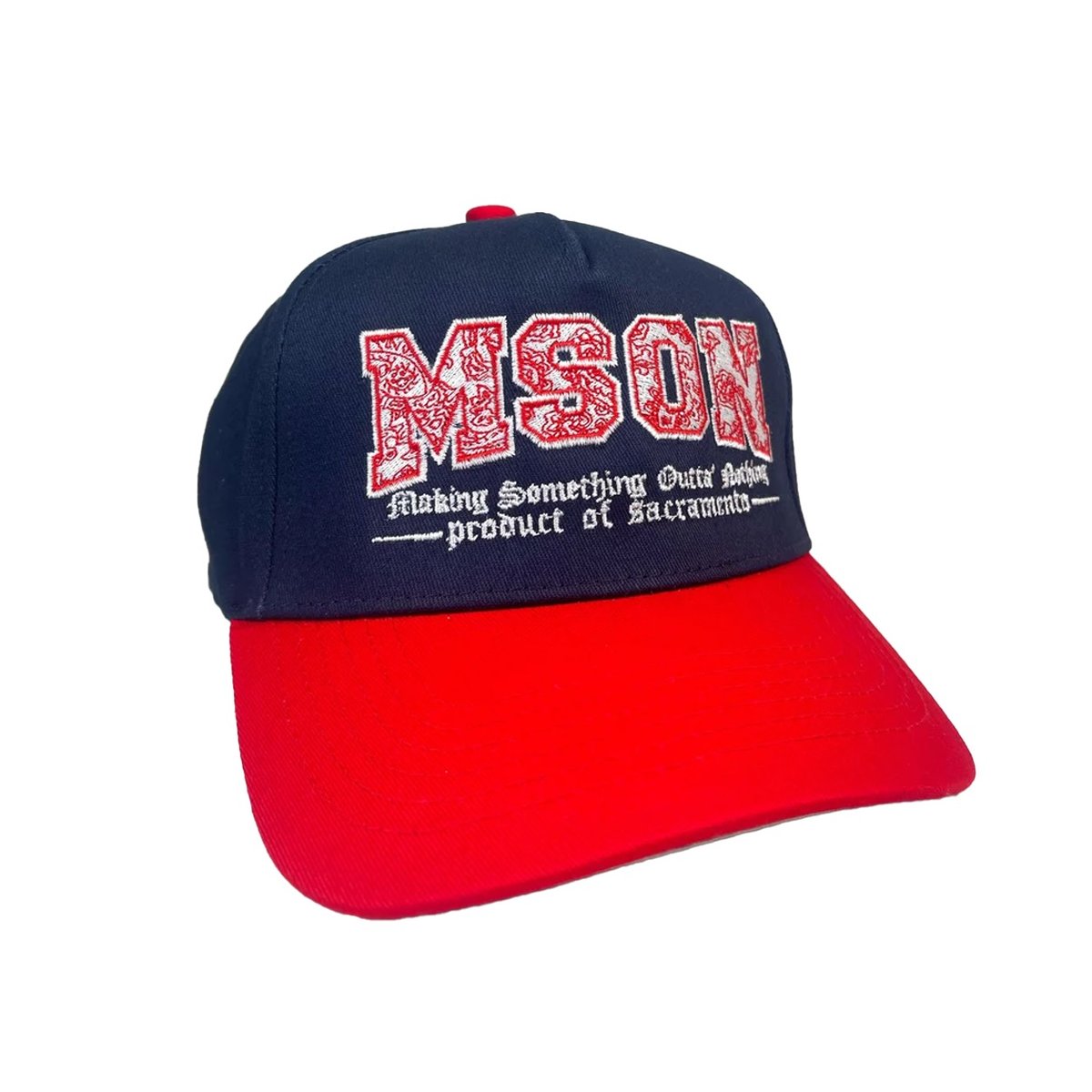 Image of Bandana Logo Navy/Red 