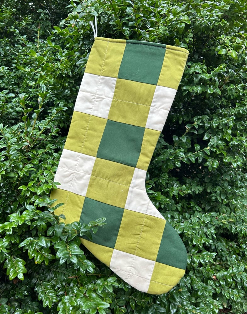 Image of Big Plaid Stocking