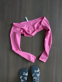 pink active outerwear (sz med)