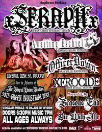 06.30.2026 - xSERAPHx, Awaiting Eschiel, Officer Down, Xerocide