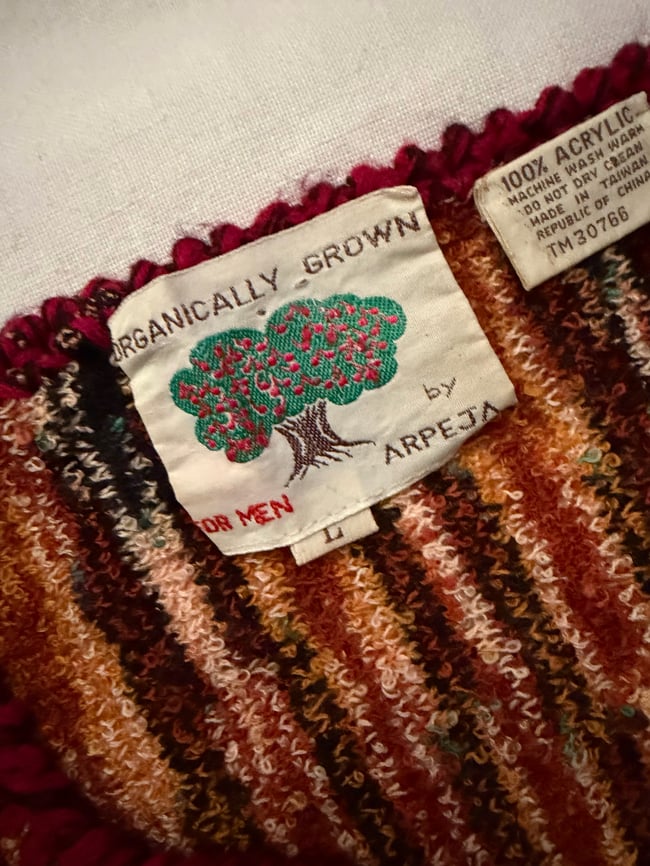 early 70s men's tunic sweater women's mini dress knit