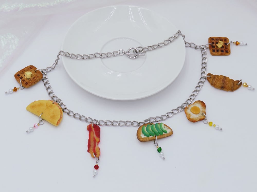 Image of Breakfast Platter Necklace 