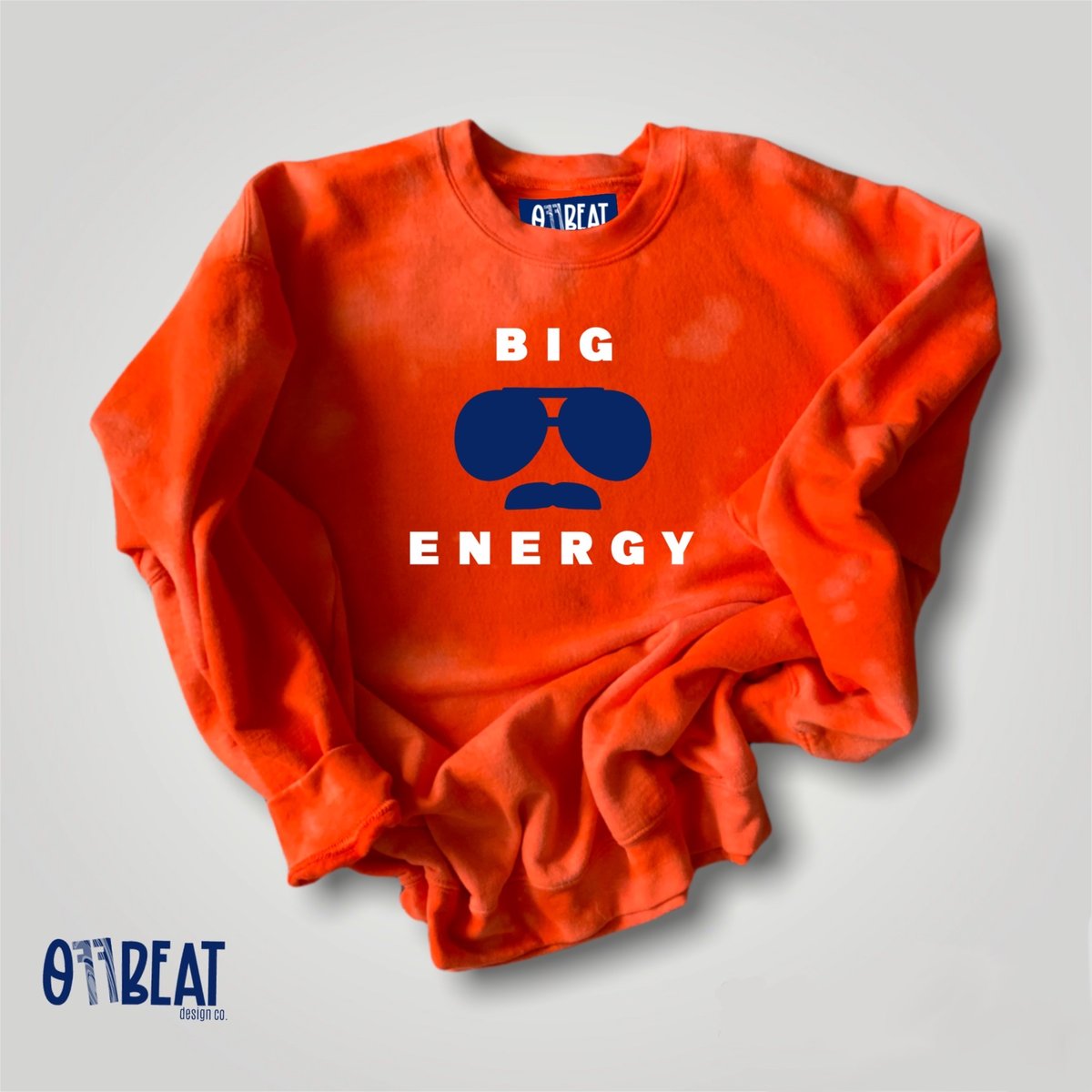 NamasteMFG Big Ditka Energy Shirt - Funny Mike Ditka - Chicago Bears Coach - Da Bears - Men's Long Sleeve Shirt