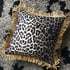 Virgin of charity leopard fabric cushion cover Image 4