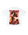 white tupac shakur rap tee 