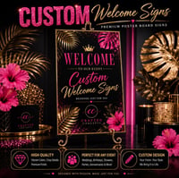 Welcome sign 