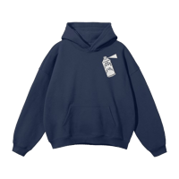 Image 1 of Street Canvas Hoodie - Navy Blue