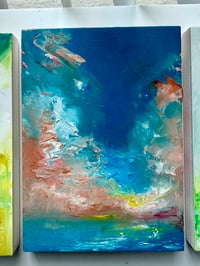 Image 2 of “Somewhere only we know” oil on wood 5 x 7 inches 